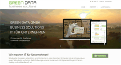 Desktop Screenshot of greendata.de
